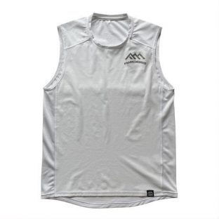 FRANK&MORRIS MESH SLEEVELESS 02 / WH