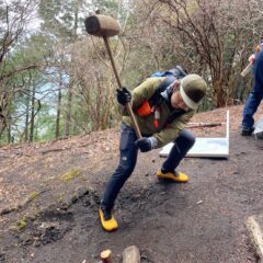 登山道の整備